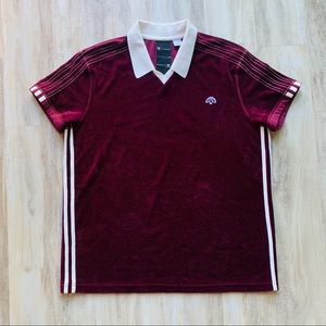 Alexander Wang x Adidas Velour Velvet T-Shirt Polo